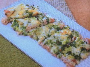 豚こまのピザ風