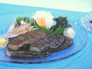なすの刺身風