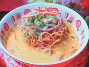 タイ風カレーラーメン