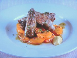 牛肉とにんじんのクミン風味