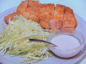 豚肉の梅干しヨーグルト豚カツ