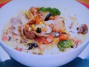 もこみち流 クラムチャウダー