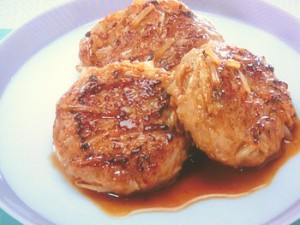 豚ひき肉ともやしの一口焼き