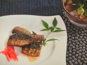 イワシの蒲焼き
