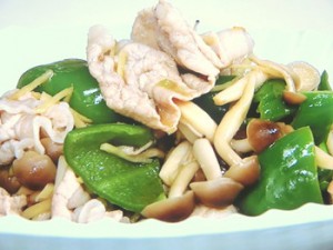 豚肉とピーマンのポン酢しょうゆ煮