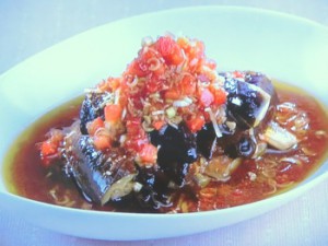 なすの山椒トマトソース