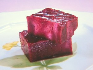 パンのぶどうゼリー