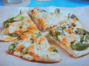 鶏胸肉のピザ風