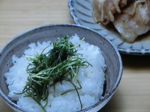 おかひじきごはん