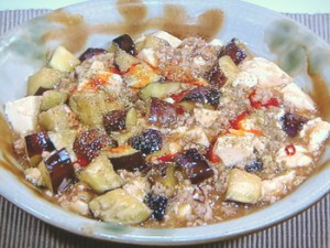 マーボーなす豆腐