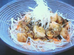 もこみち流 つぶ貝のしょうが煮