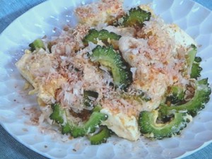 ゴーヤーチャンプルー粉がつお風味
