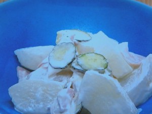 冬瓜のマヨネーズ和え