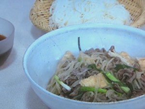 夏のすき煮