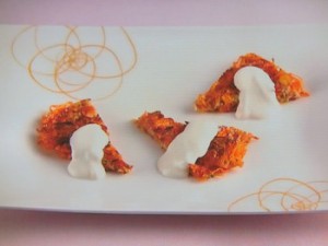 豚肉とにんじんのガレット