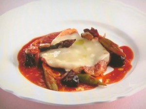 豚肉とプラムのソテー