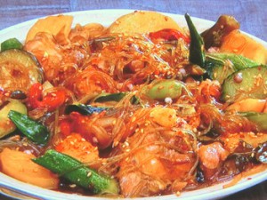夏野菜のチムタック