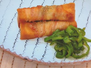 高野豆腐の肉巻き