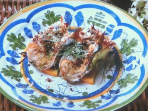 イワシのパン粉焼き