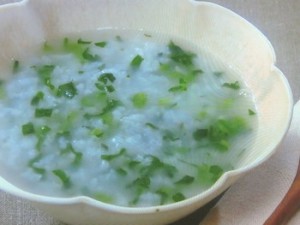 青菜がゆ