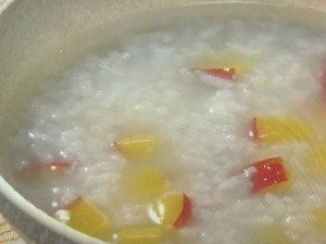 さつまいもがゆ