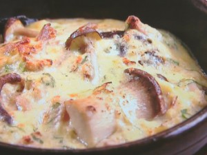 きのこのとろろ焼き
