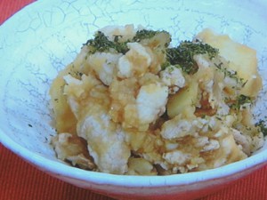 粉ふき肉じゃが