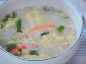 かにたま雑炊