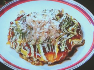 関西風お好み焼き
