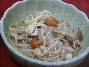 レンチンなめたけ