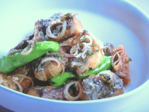 あじの香味和え