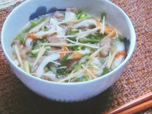 ニラ味噌うどん