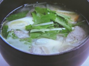 いわしの団子汁