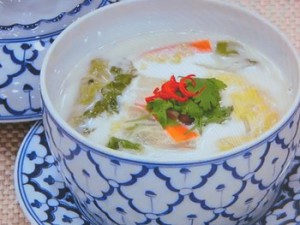 ココナツミルクのスープ