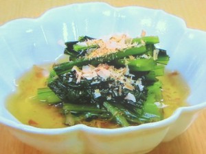 小松菜のおひたし