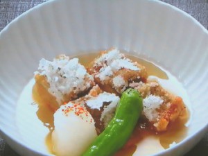 サバの揚げ煮