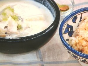 ちょっぴり和風な!クリームシチュー