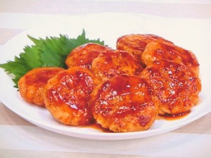 れんこんシャキシャキ!鶏ひき肉のつくね