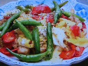 もこみち流 青唐辛子入り鶏肉のチャーハン