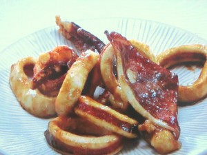 いかのソース煮