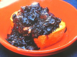 イカの墨煮
