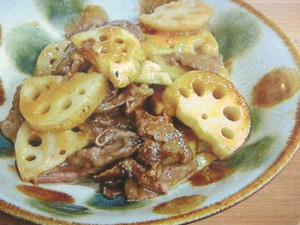 みそ牛れんこん