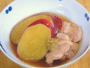 鶏おさつ煮