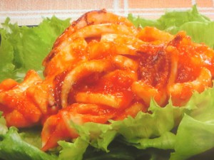 いかのチリ炒め