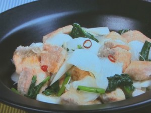 鮭とかぶの焼きづけ