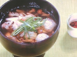 鶏つみれ汁