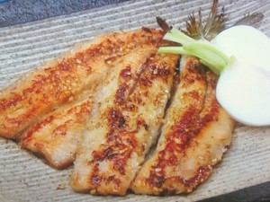 いわしのごま焼き