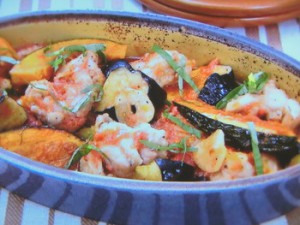 鶏肉と野菜の洋風揚げ浸し