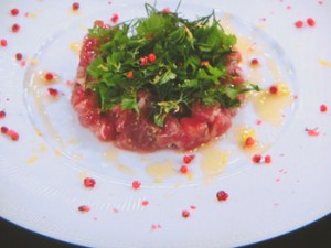 イタリア風かつおのタルタル