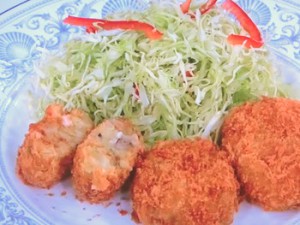 甘さほんのり さつまいもコロッケ